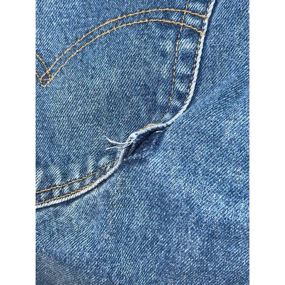 Vintage Levi's 517 Jeans Mens 40x32 Dark Wash Boot‎ Cut 90s Y2K Red Tag - Picture 6 of 8